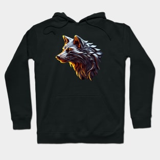 Wolf School IV - Silver Wolf - Fantasy - Witcher Hoodie